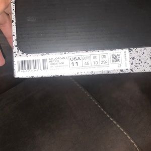 Jordan 1 alternate grape deadstock size 11